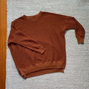 ✨2/$35 ✨ Aerie Rust Oversized Sweatshirt | Size S